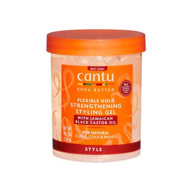 Гель для укладки помірної фіксації Cantu, Flexible Hold Strengthening Styling Gel, 524мл, Повний розмір