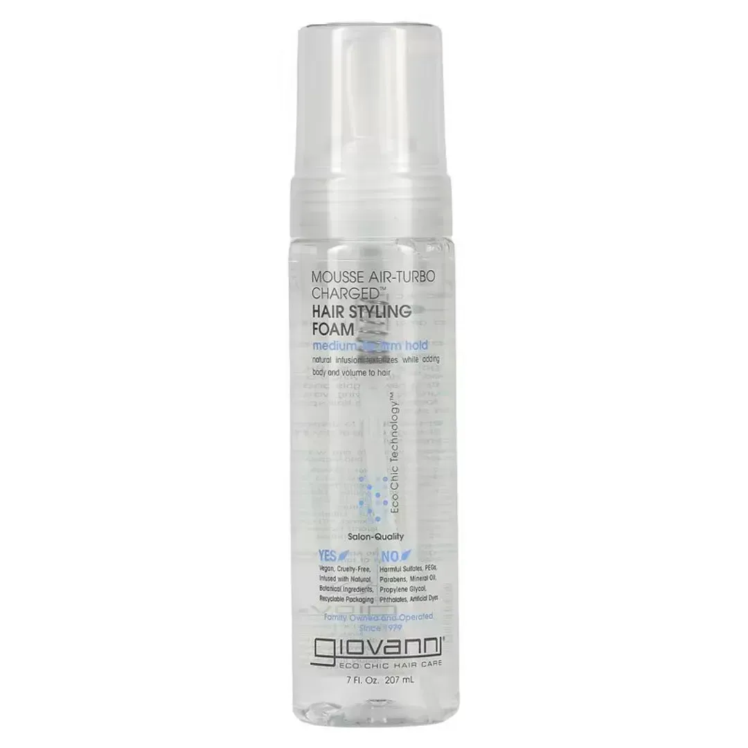 Пінка для укладки Giovanni, Mousse Air-Turbo Charged, Hair Styling Foam