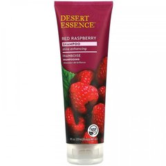 Шампунь для шкіри, що схильна до жирності Desert Essence, Red Raspberry, 237мл, Повний розмір
